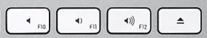 Mac keyboard shortcuts: F keys
