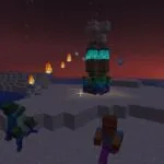 How to Make a Snowman defense tower in Minecraft for protection?
