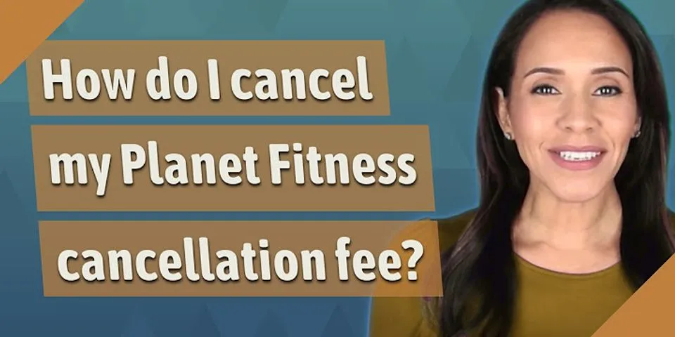 Can I cancel my Planet Fitness subscription online?