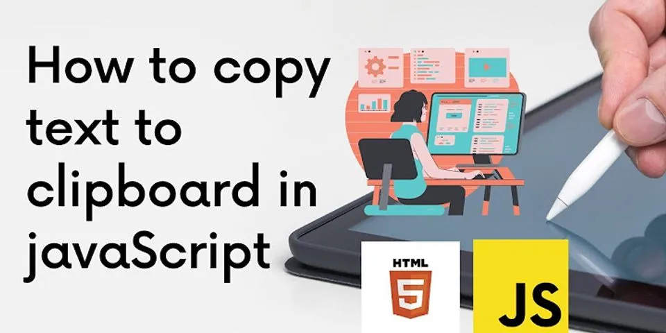 How do you copy text in HTML?