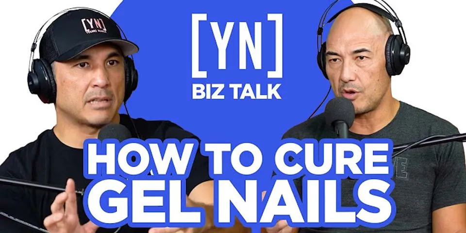 How long should you cure your gel nails?