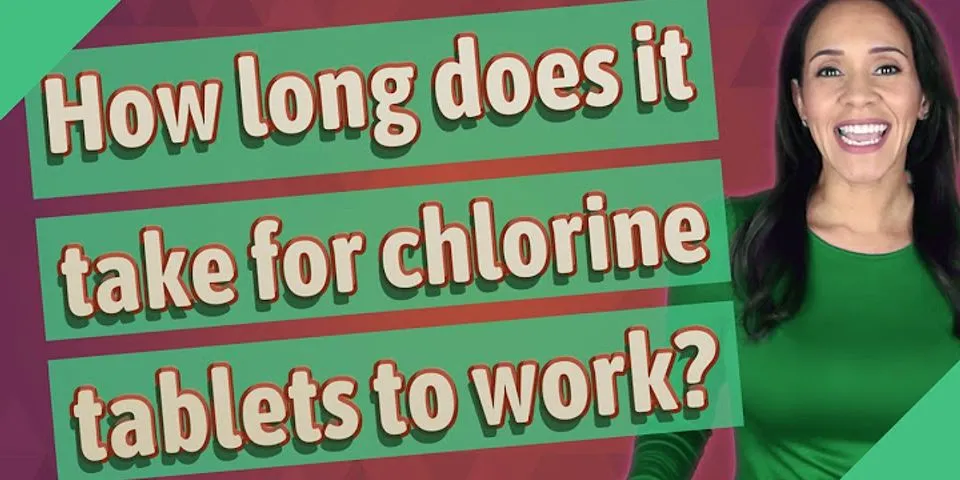 How many chlorine tablets for 10ft pool