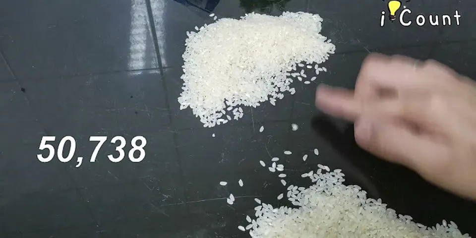 How many cups of rice in 5kg bag