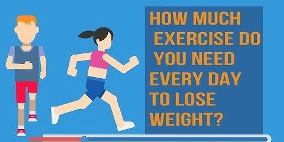 How many hours of exercise a week to lose weight