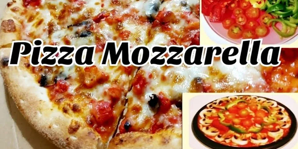 How to cook mozzarella on pizza