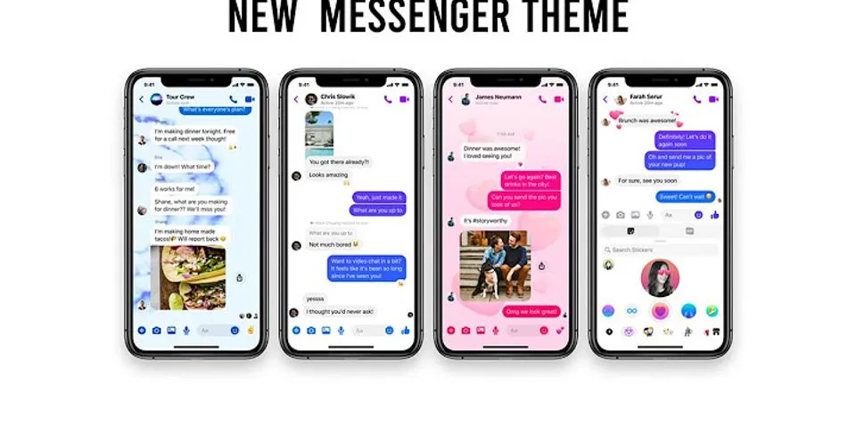 How to default theme in Messenger