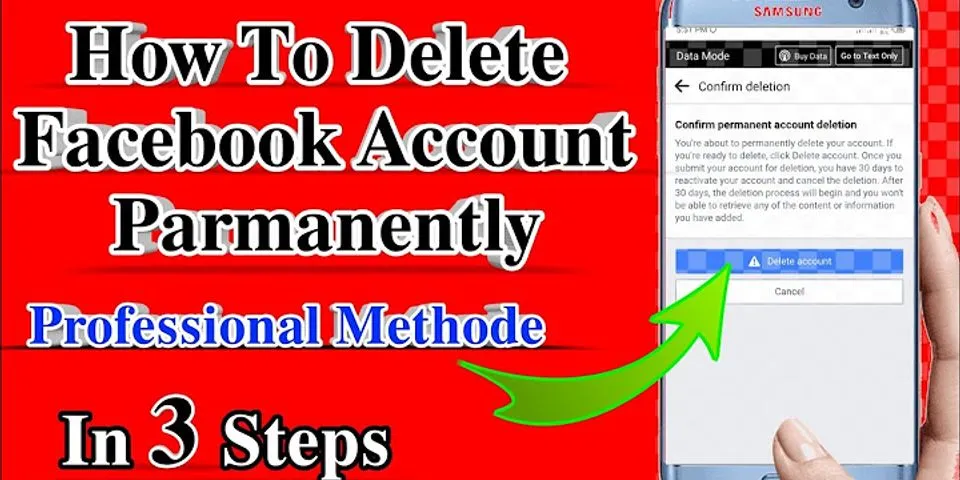 How to destroy Facebook account of someone 2020