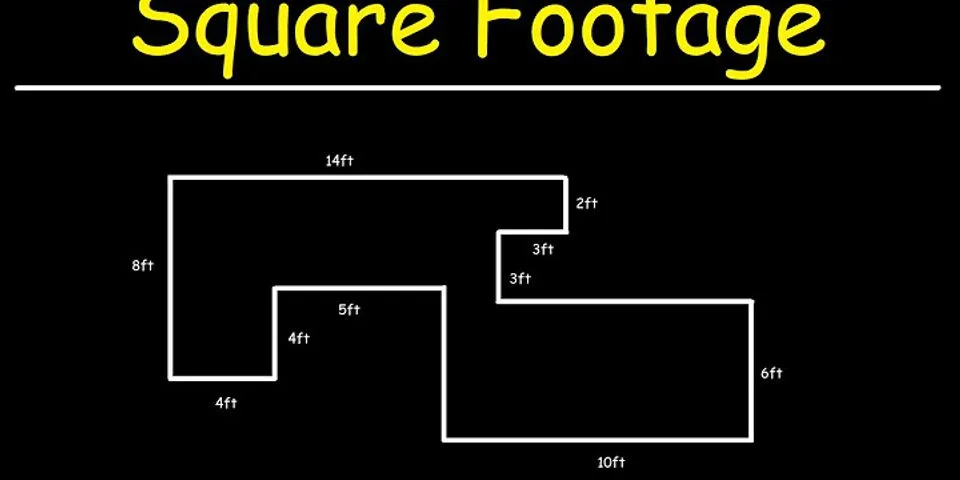 How to measure flooring square footage