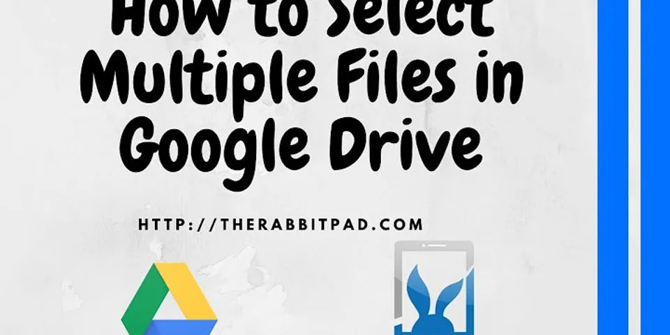 How to select multiple files on Chromebook and delete