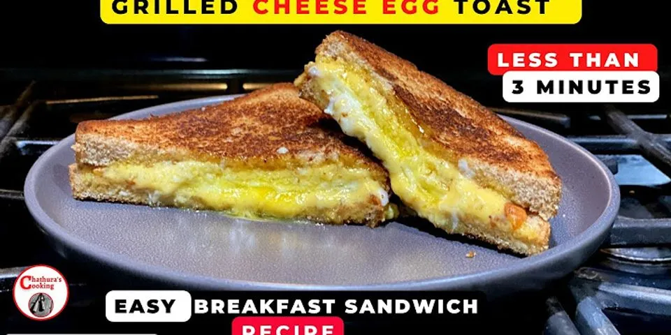 Is it OK to have grilled cheese for breakfast?
