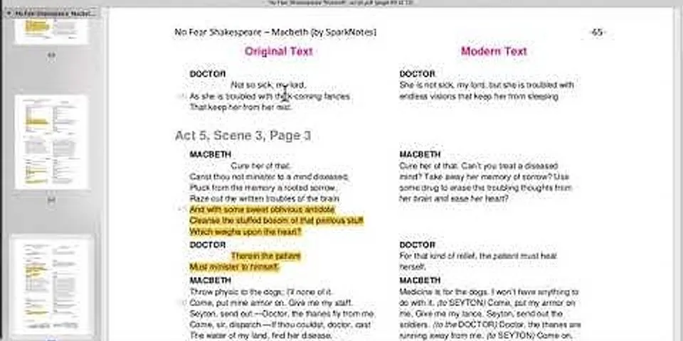 Macbeth Act 5, scene 3 Quotes
