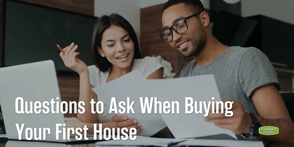 Questions to ask when buying a house for the first-time