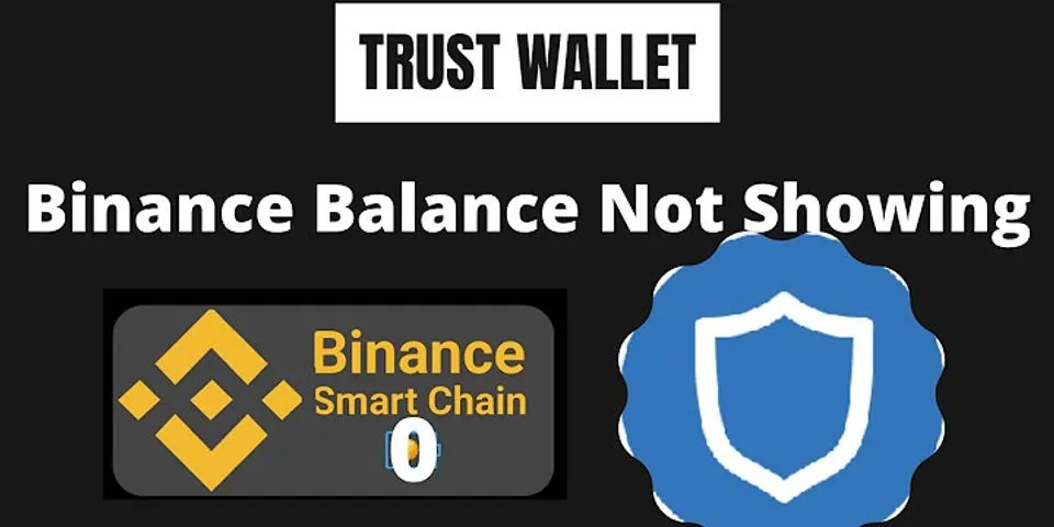 USDT balance not showing on Binance