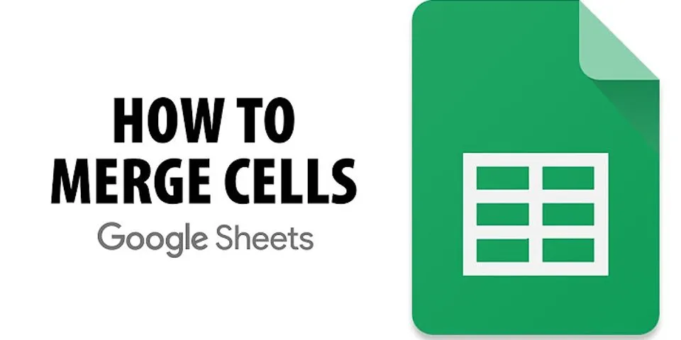 Why can t I merge cells in Google Sheets